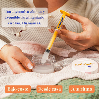 Recoge la muestra sin perder ni una gota con el aplicador Maia Baby