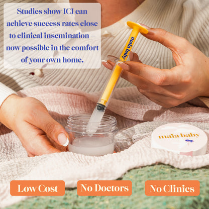 Home Insemination Kit with Applicators for Pregnancy