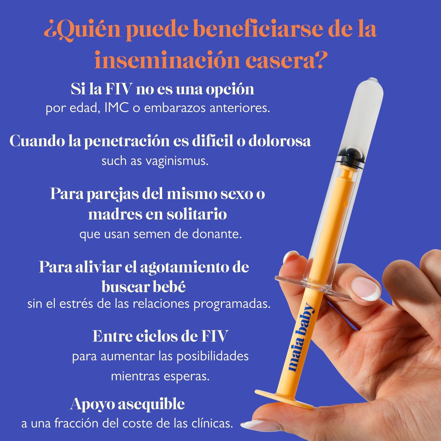 Guía paso a paso para la inseminación en casa