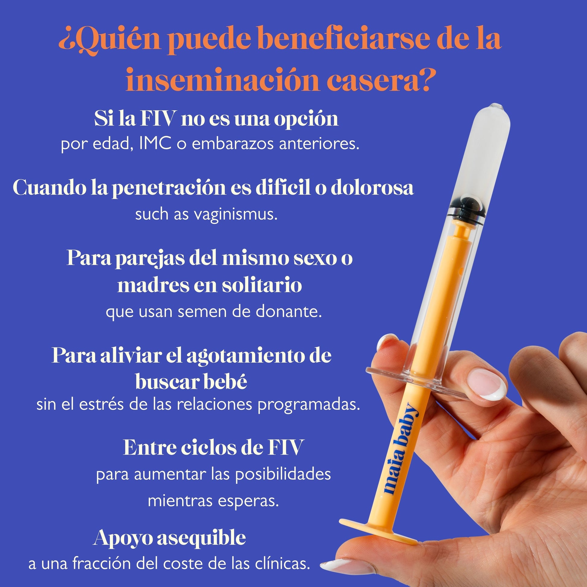 Guía paso a paso para la inseminación en casa