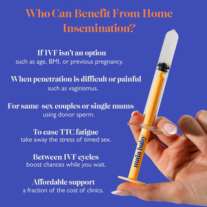 Home Insemination Kit with Applicators for Pregnancy