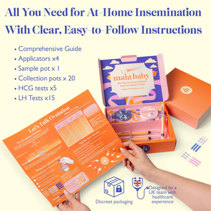 Home Insemination Kit with Applicators for Pregnancy